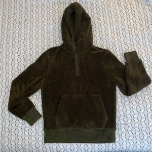 mens fuzzy hoodie, banana republic